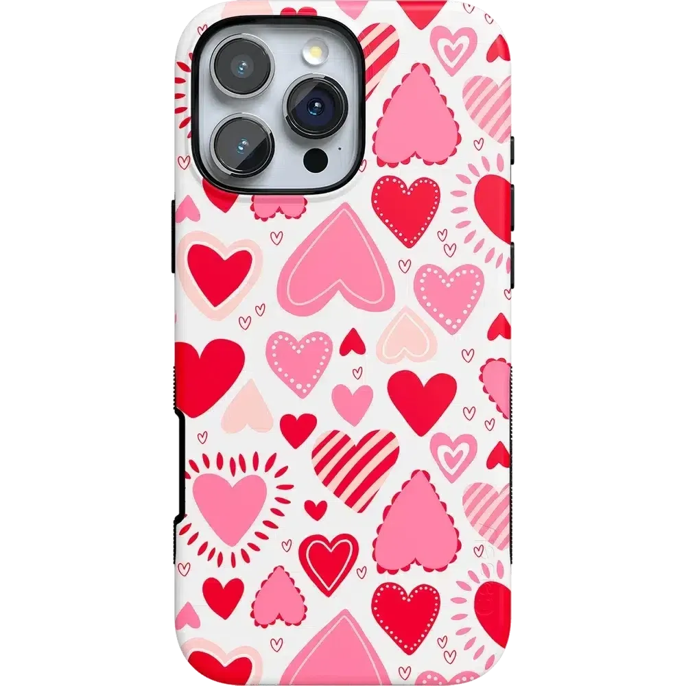 Affordable Luxury Love Struck | Heart Stickers Case  Almost Gone!