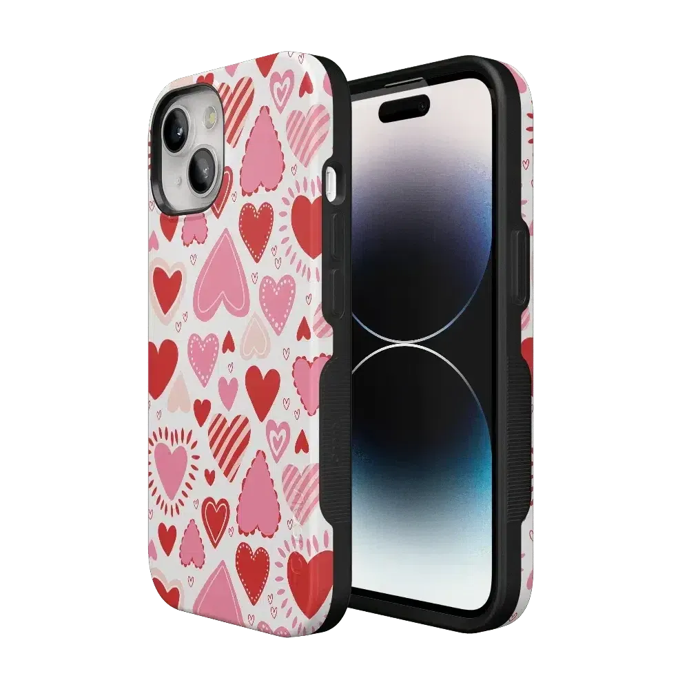 Affordable Luxury Love Struck | Heart Stickers Case  Almost Gone!