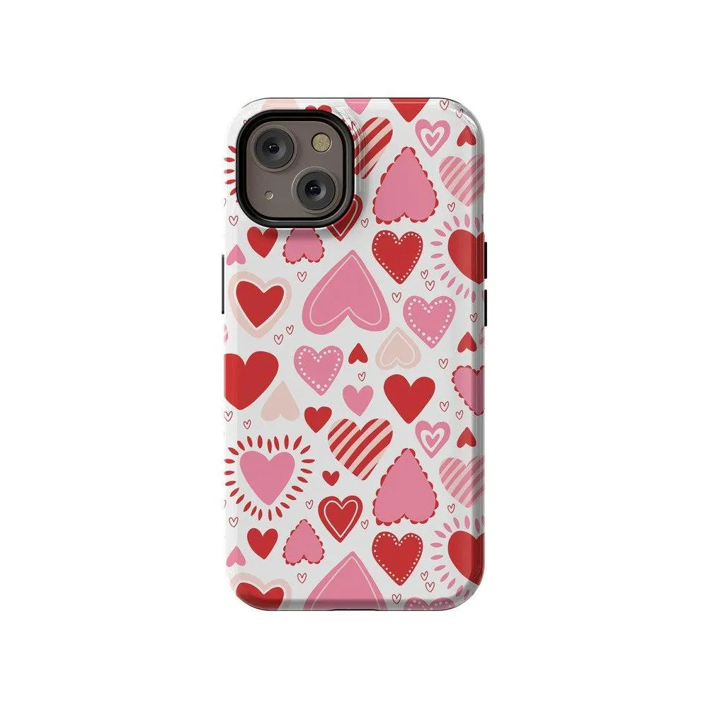 Affordable Luxury Love Struck | Heart Stickers Case  Almost Gone!