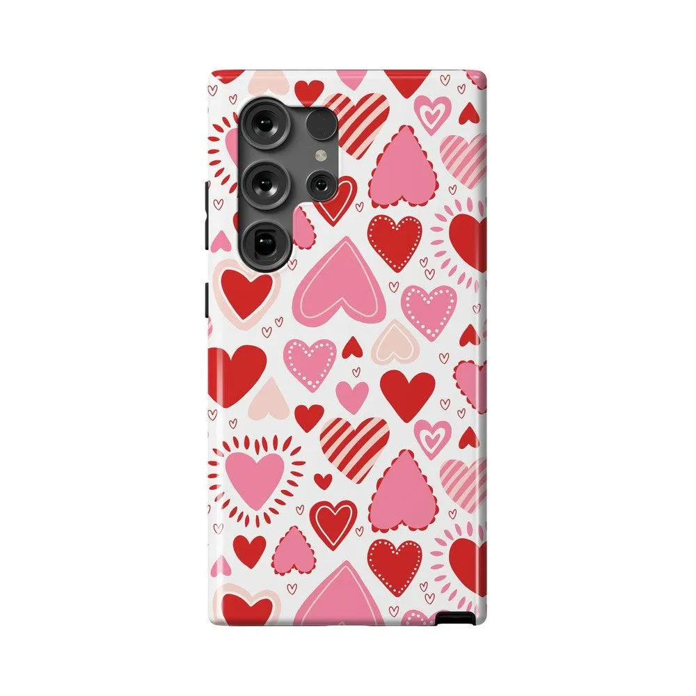 Affordable Luxury Love Struck | Heart Stickers Case  Almost Gone!