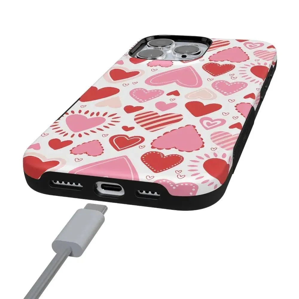 Affordable Luxury Love Struck | Heart Stickers Case  Almost Gone!