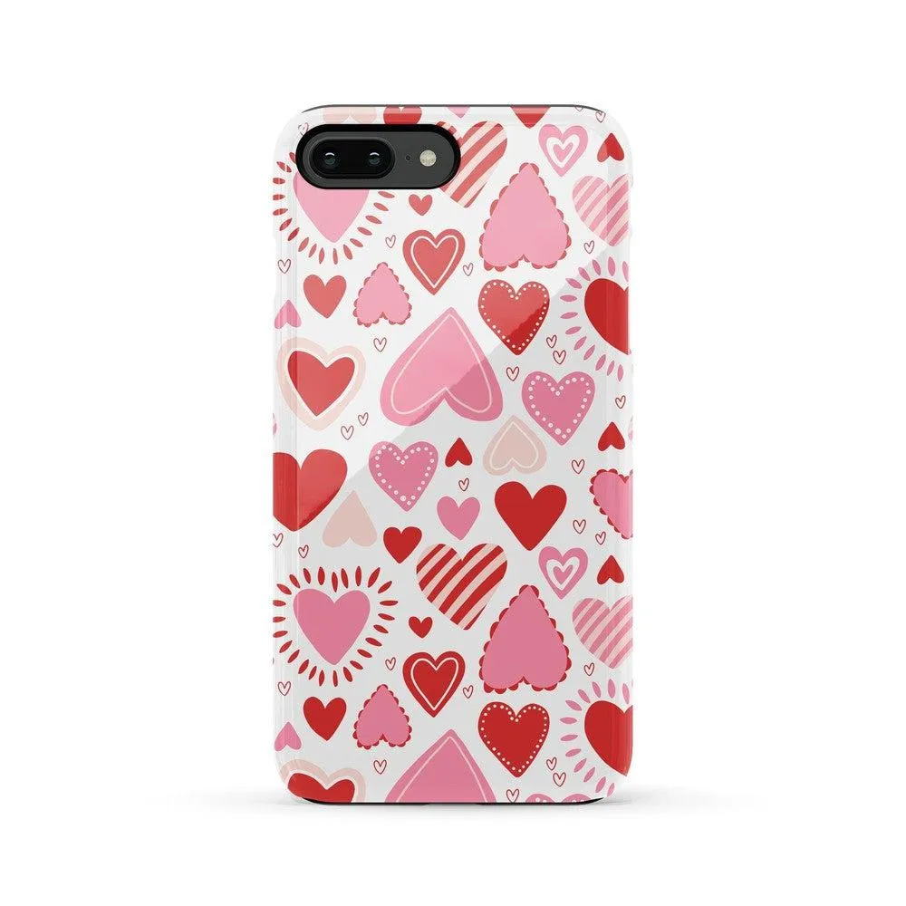 Affordable Luxury Love Struck | Heart Stickers Case  Almost Gone!