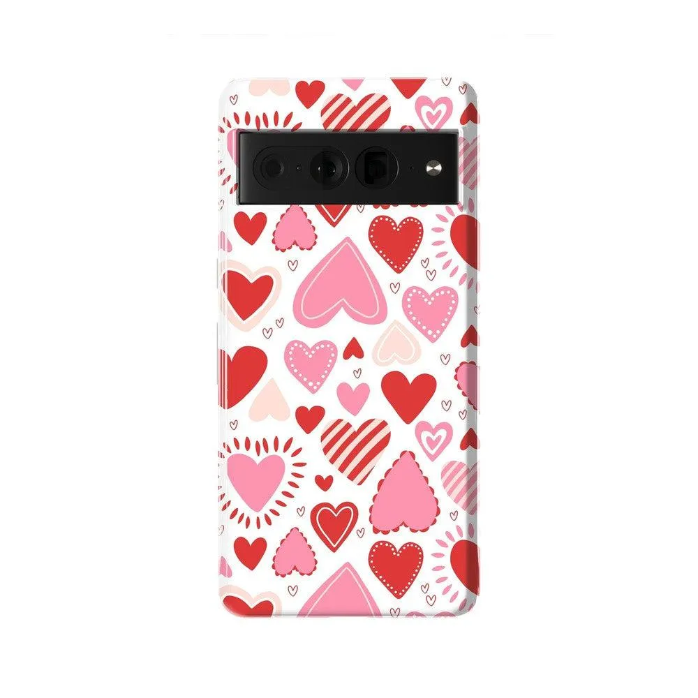 Affordable Luxury Love Struck | Heart Stickers Case  Almost Gone!
