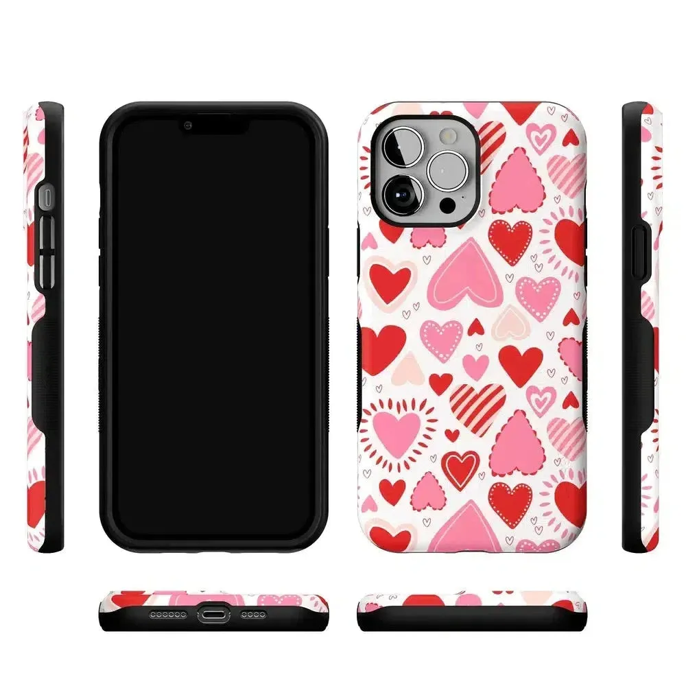 Affordable Luxury Love Struck | Heart Stickers Case  Almost Gone!