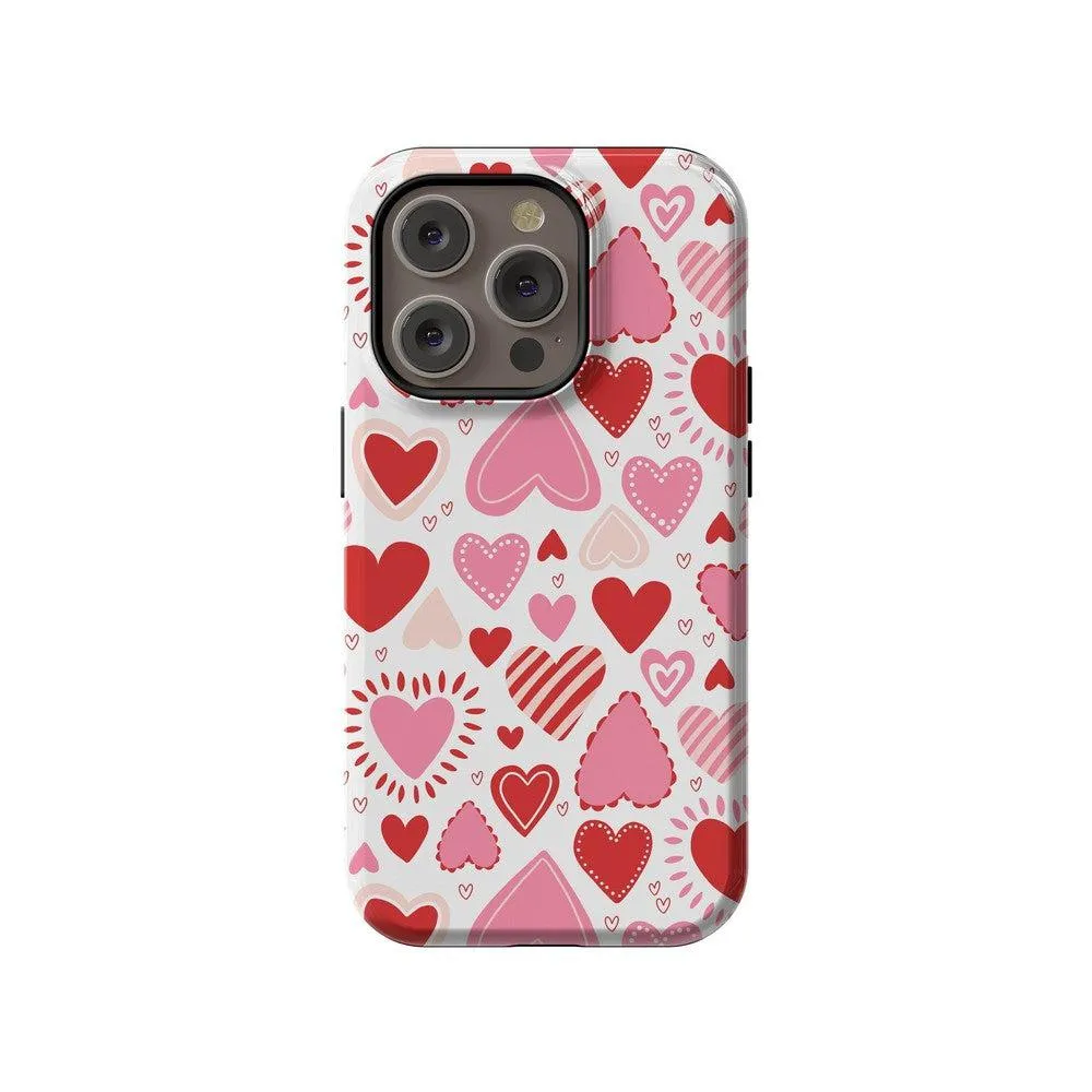 Affordable Luxury Love Struck | Heart Stickers Case  Almost Gone!