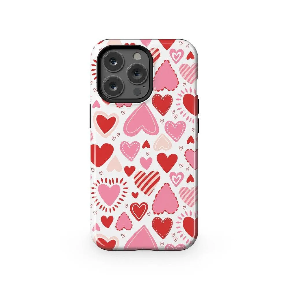 Affordable Luxury Love Struck | Heart Stickers Case  Almost Gone!