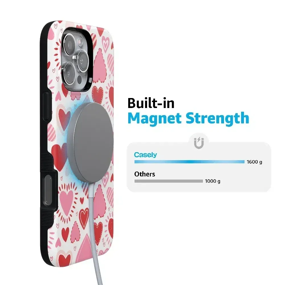 Affordable Luxury Love Struck | Heart Stickers Case  Almost Gone!