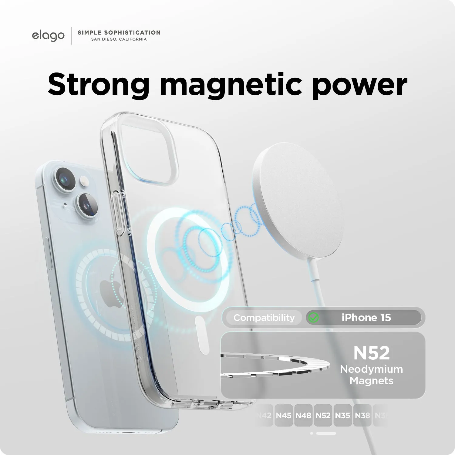 Affordable Luxury Magnetic Hybrid Clear Case for iPhone 15  Almost Gone!