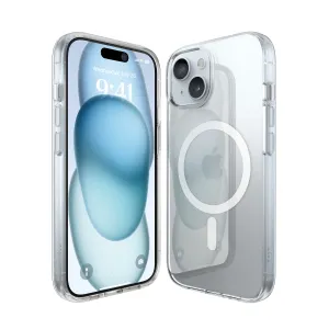 Affordable Luxury Magnetic Hybrid Clear Case for iPhone 15  Almost Gone!