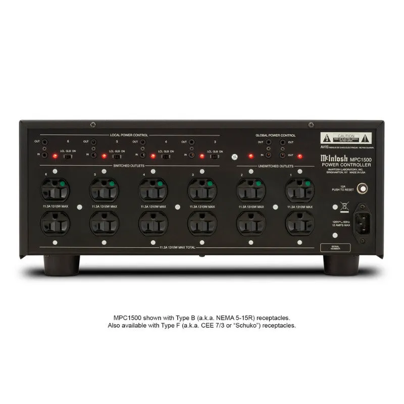Affordable Luxury McIntosh MPC1500 - Power Controller  Limited Availability!