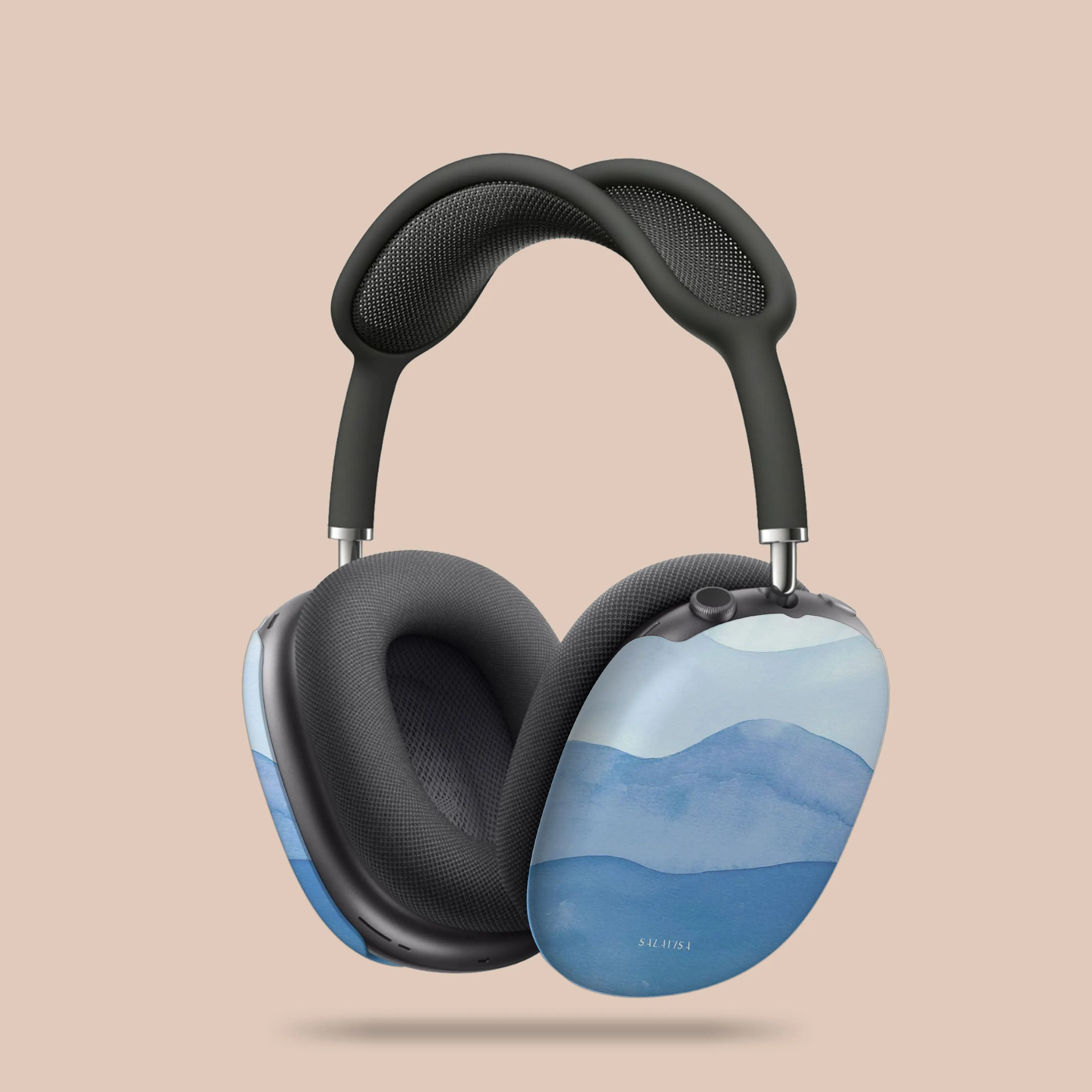Affordable Luxury Ocean Blue Watercolor AirPods Max Case  Ends Soon!