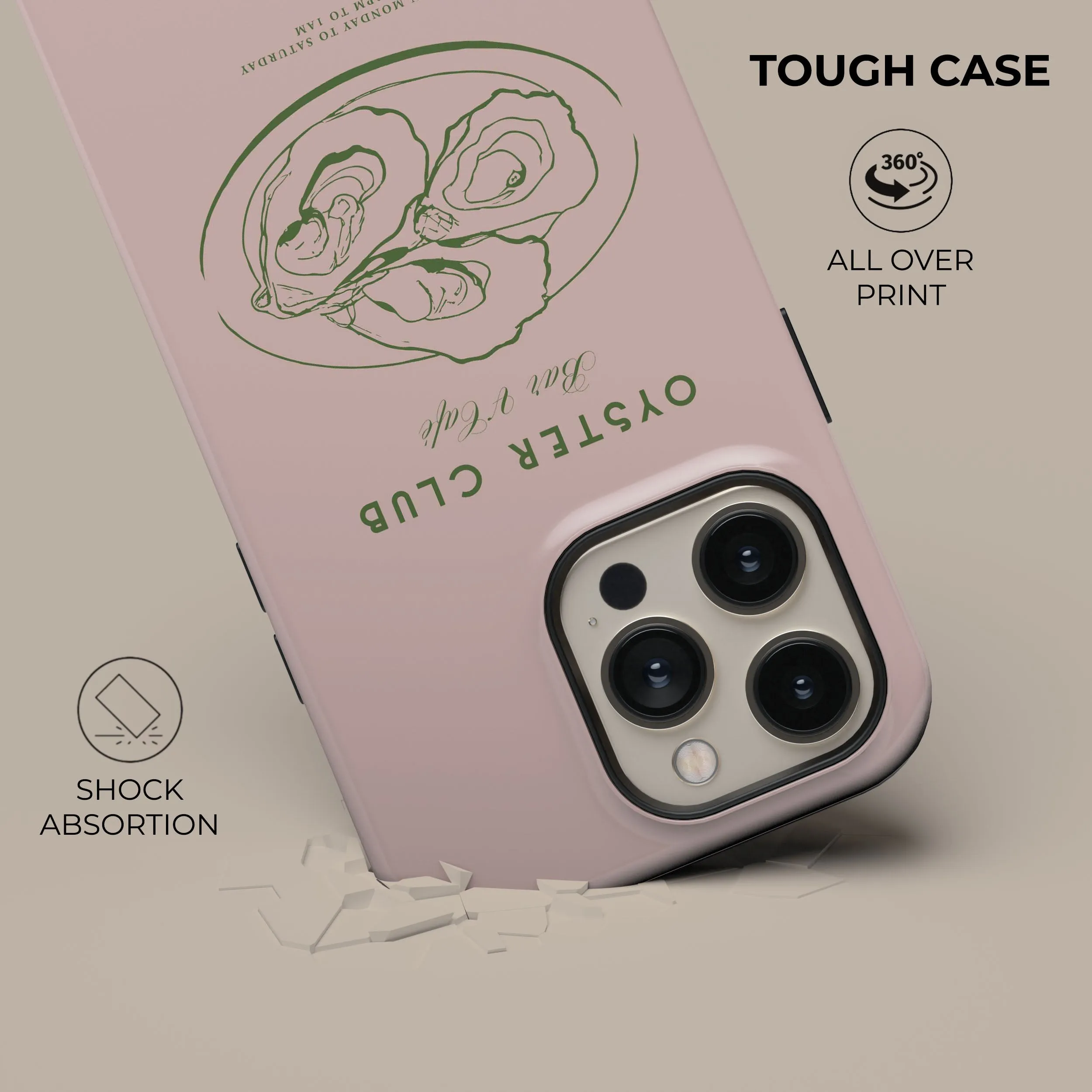 Affordable Luxury Oyster Club Phone Case  Ends Soon!