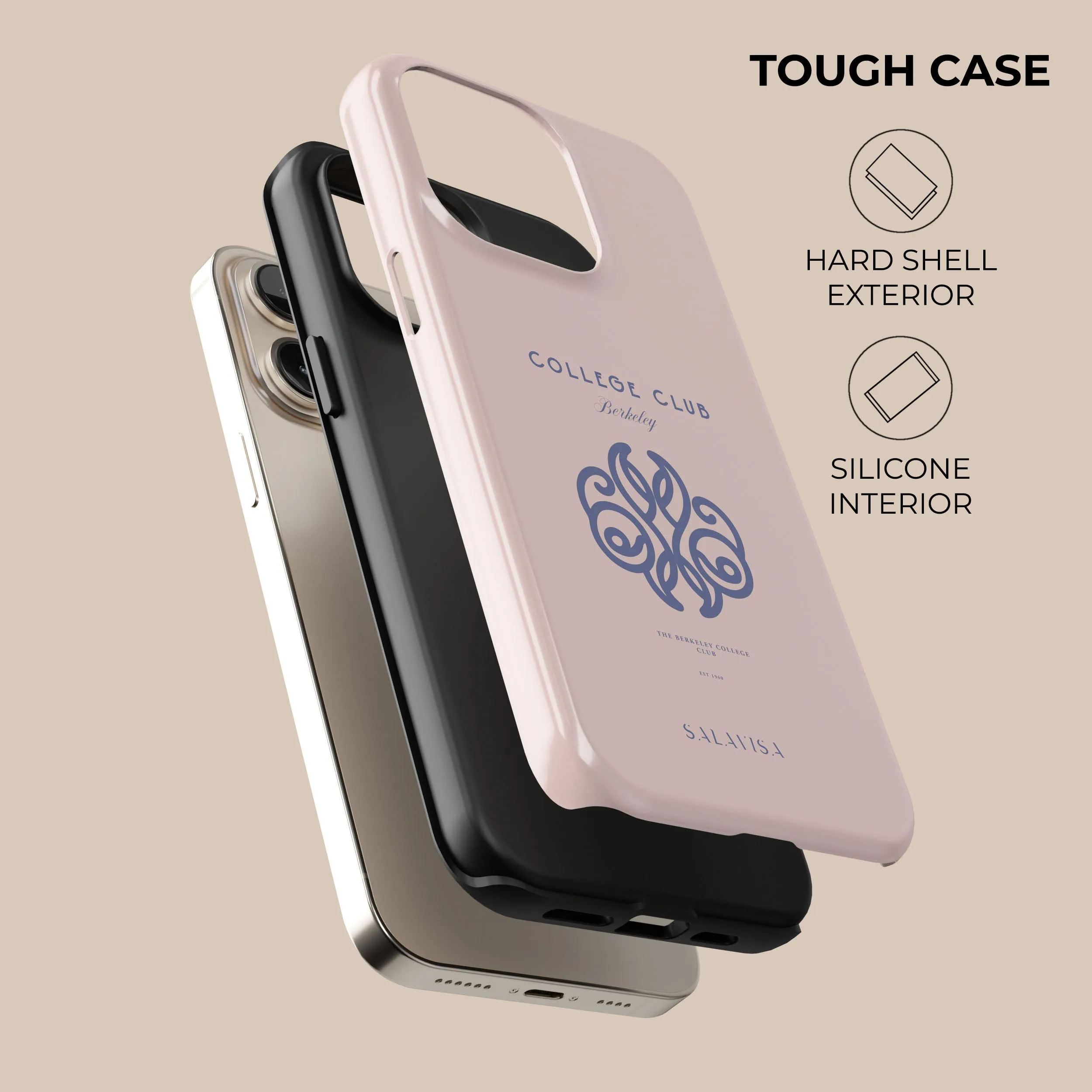 Affordable Luxury Pink College Club Phone Case  Dont Miss Out!