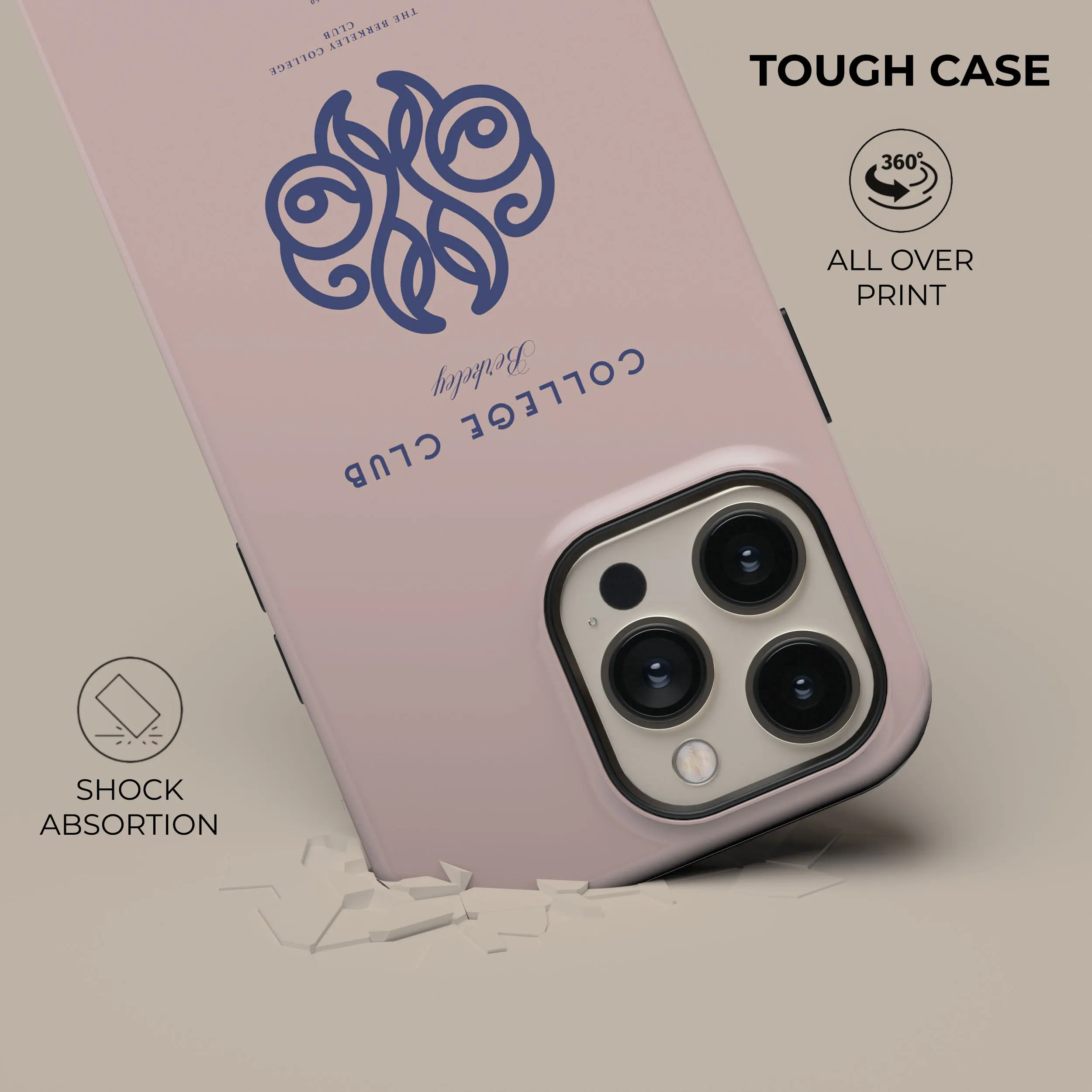 Affordable Luxury Pink College Club Phone Case  Dont Miss Out!