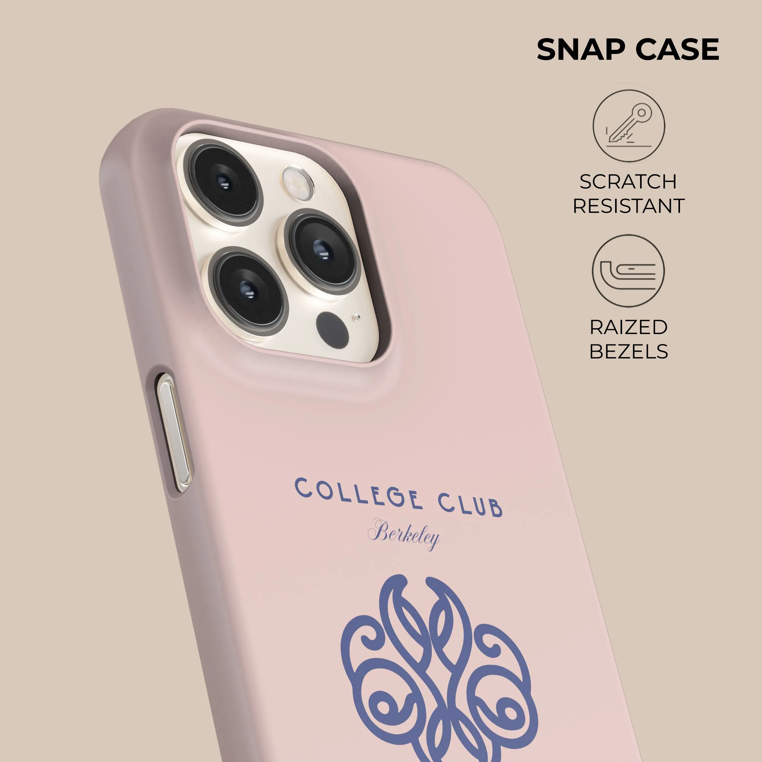 Affordable Luxury Pink College Club Phone Case  Dont Miss Out!