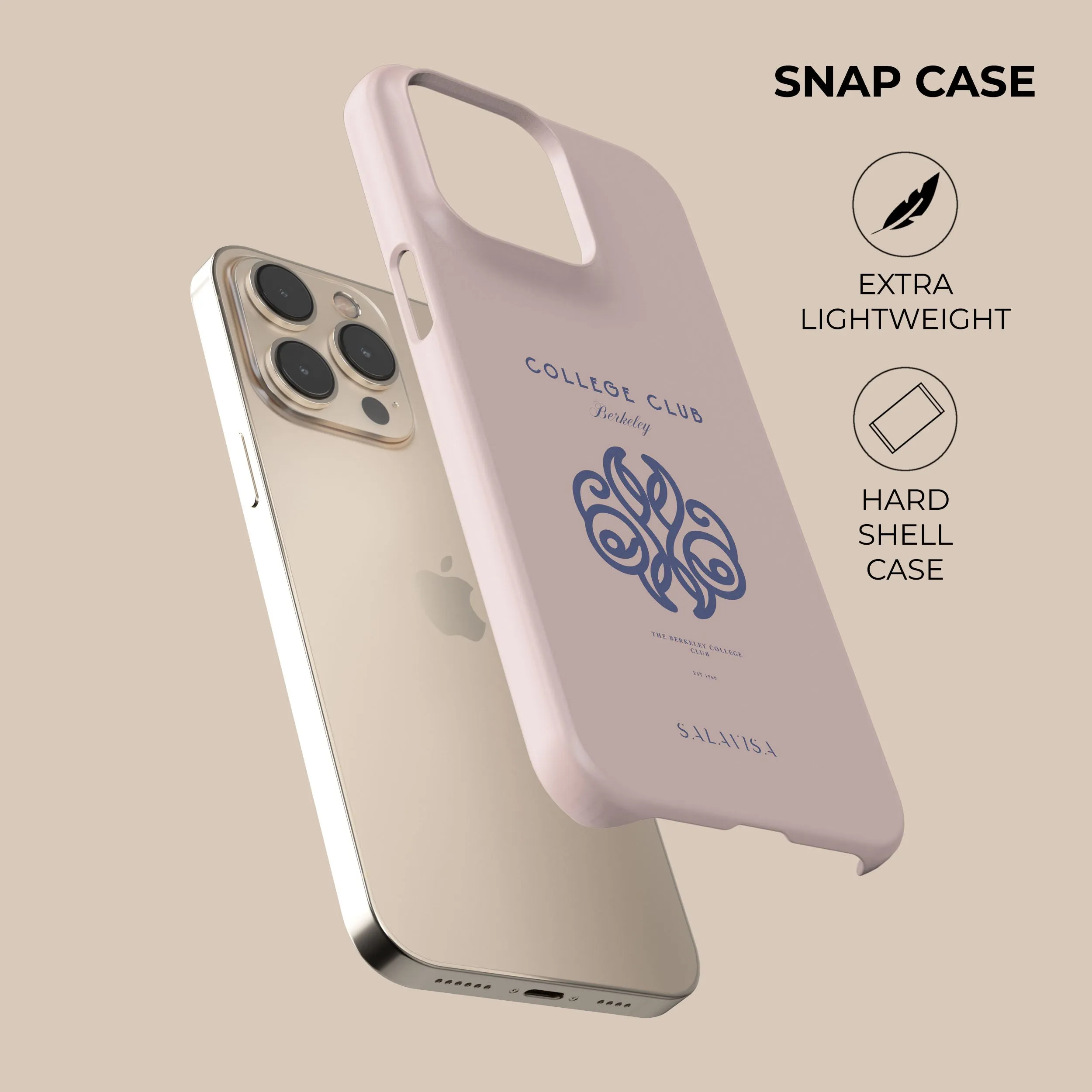 Affordable Luxury Pink College Club Phone Case  Dont Miss Out!