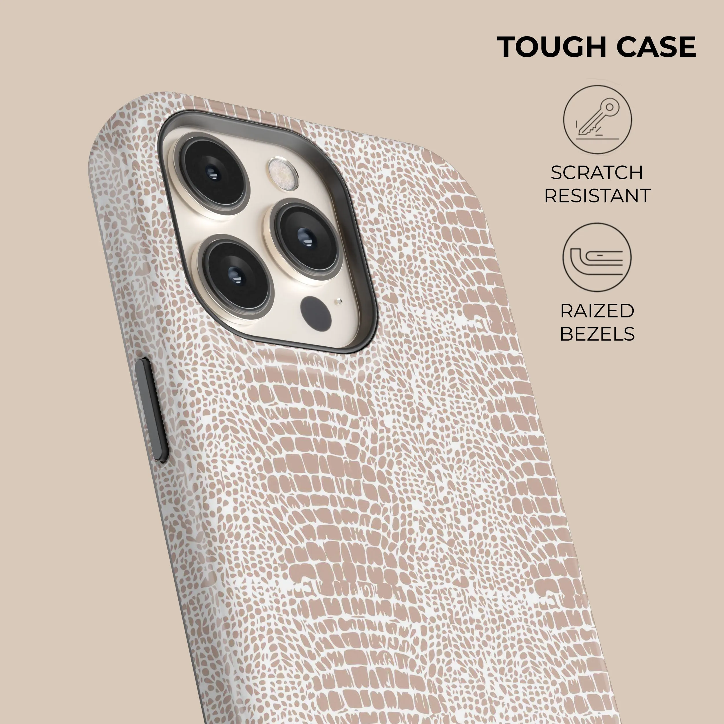 Affordable Luxury Pink Crocodile Phone Case  Today Only!