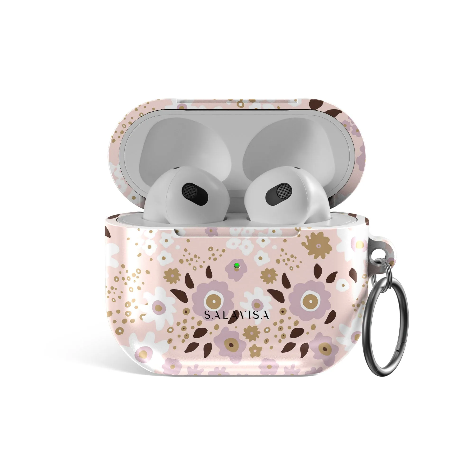 Affordable Luxury Pink Ditsy AirPods Case  Last Chance!