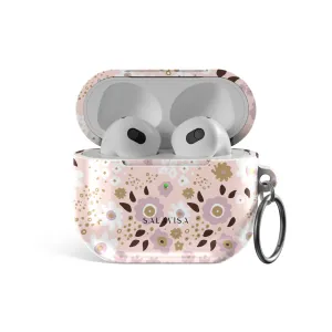 Affordable Luxury Pink Ditsy AirPods Case  Last Chance!