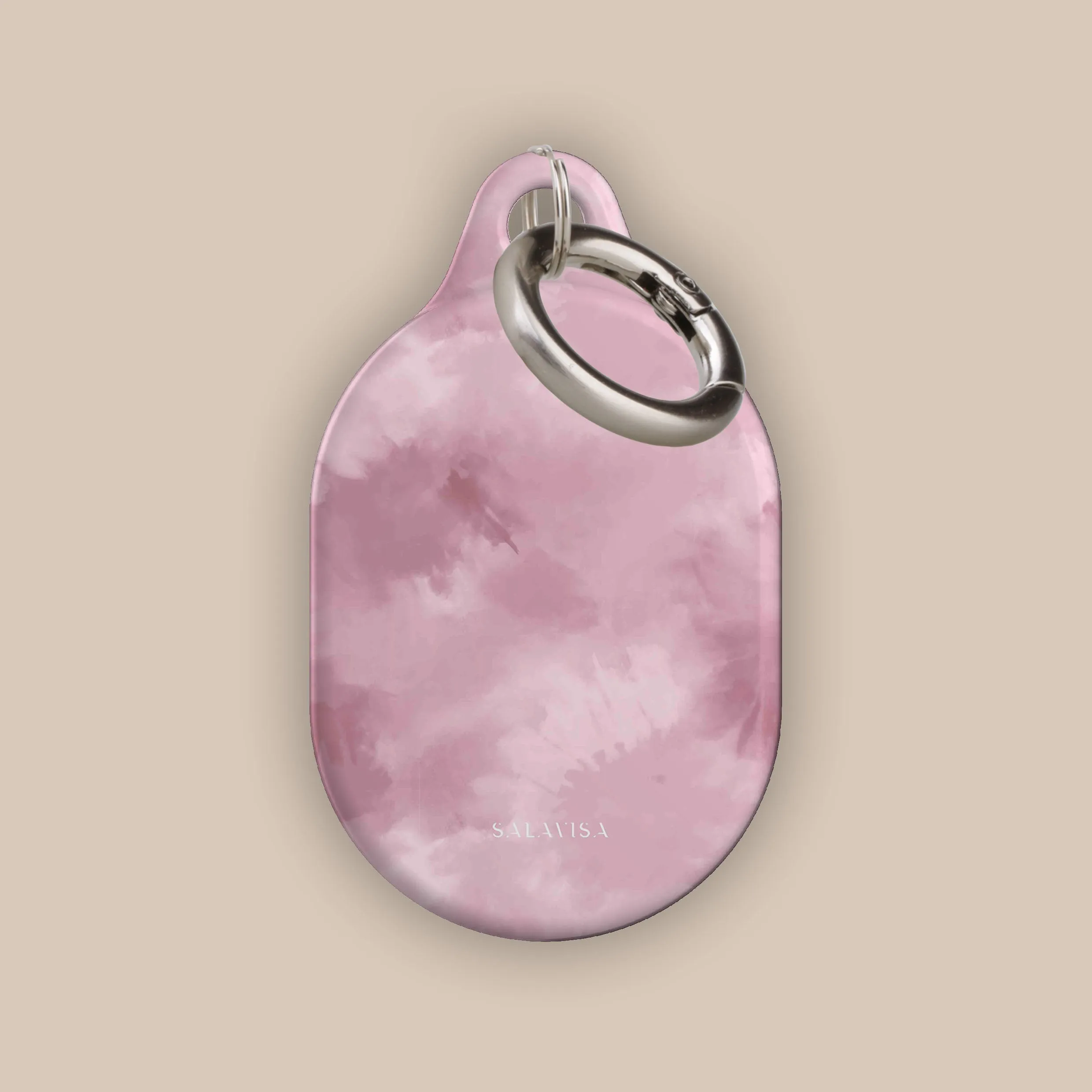 Affordable Luxury Pink Tie Dye AirTag Holder  Almost Gone!