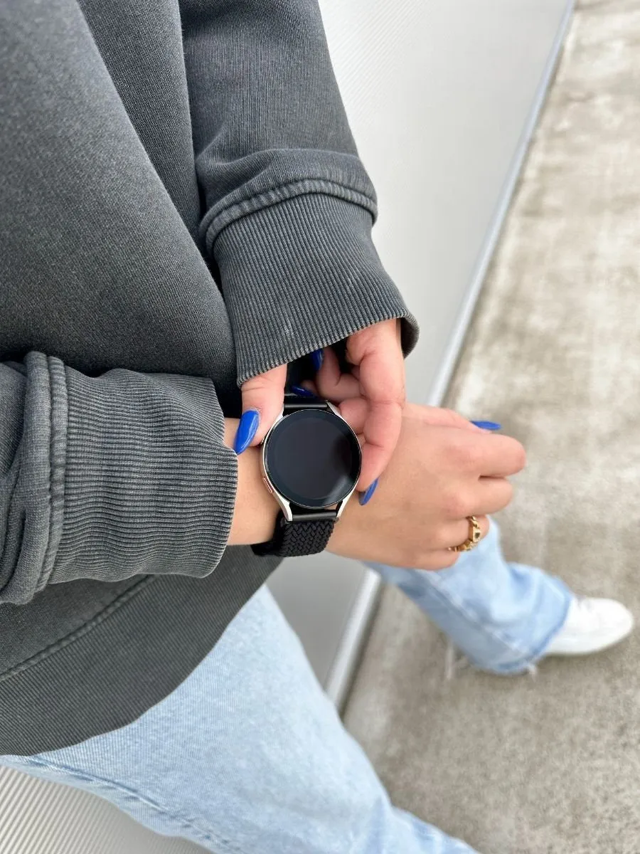 Affordable Luxury Redmi Watch 5 Active Adjustable Braided Strap (Black)  Today Only!