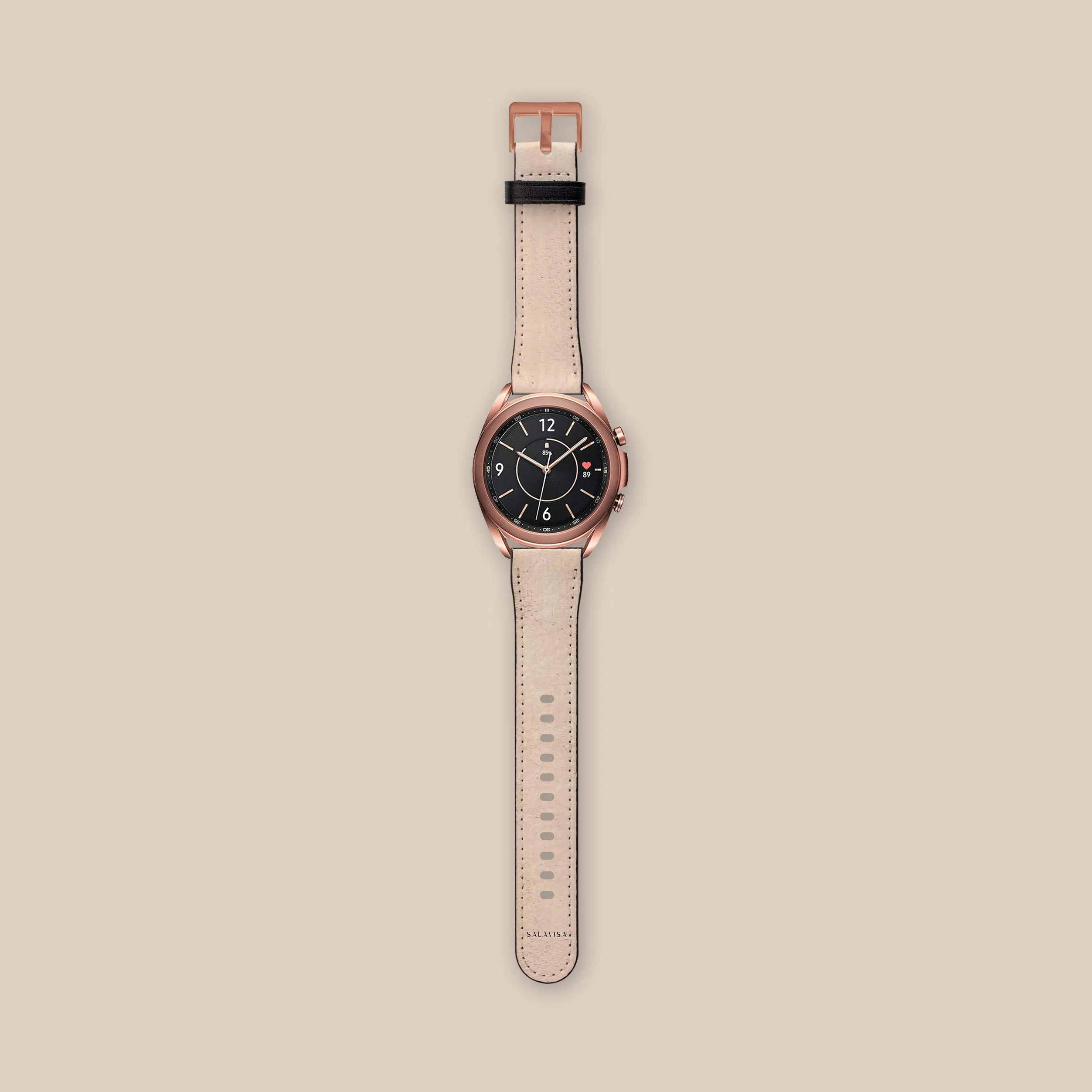 Affordable Luxury Rose Beige Clay Galaxy Watch Band  Last Few Pieces!