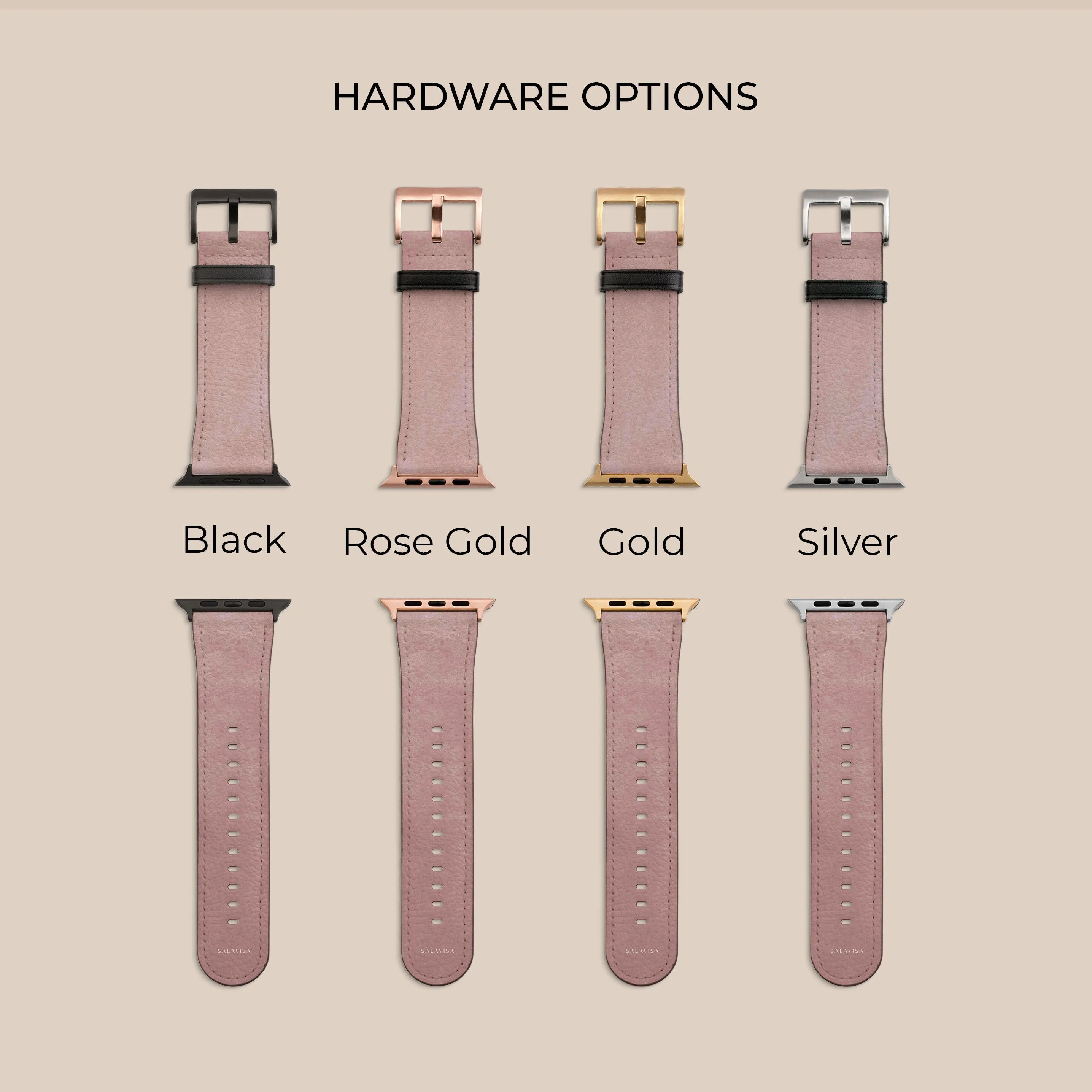 Affordable Luxury Rose Pink Watercolor Apple Watch Band  Today Only!
