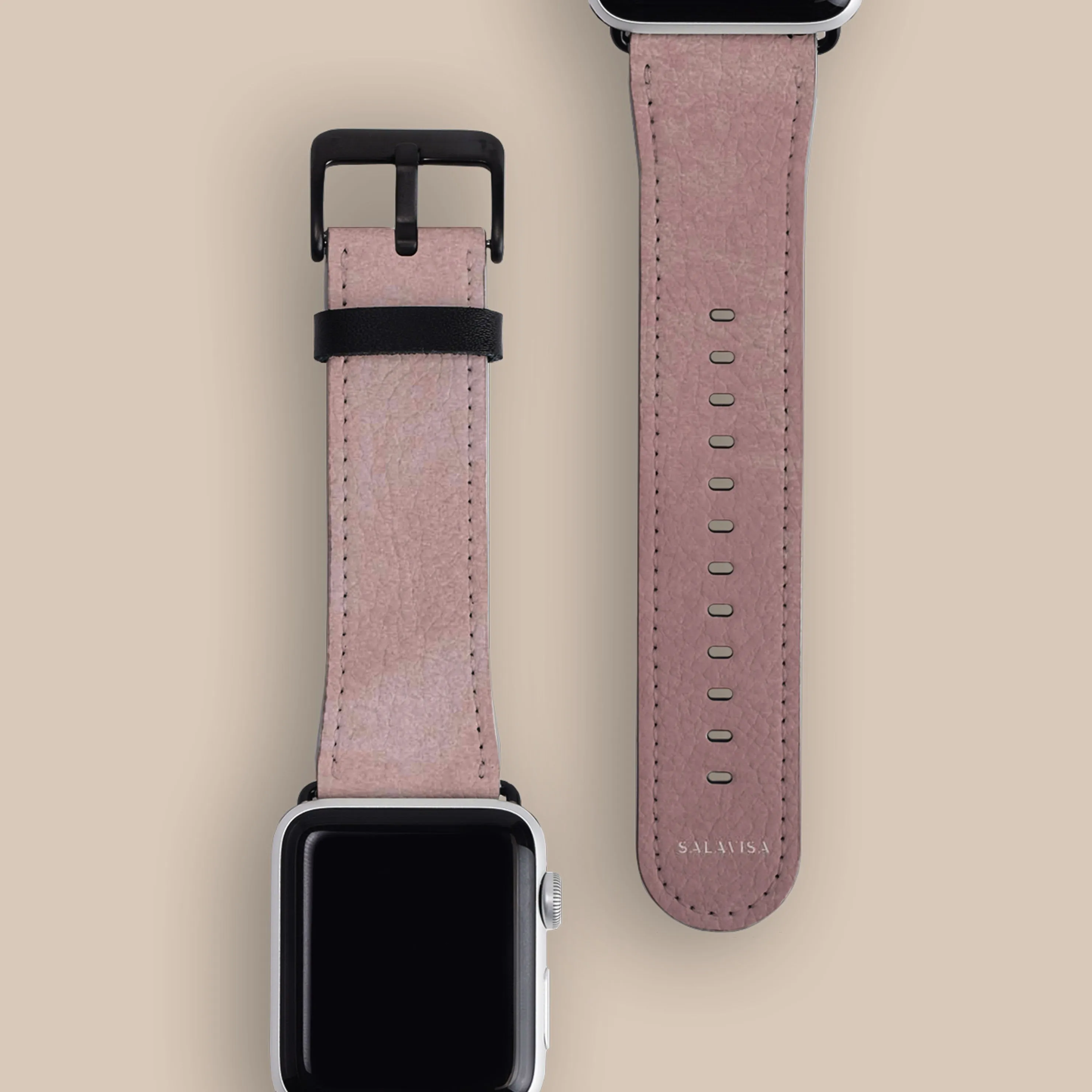 Affordable Luxury Rose Pink Watercolor Apple Watch Band  Today Only!