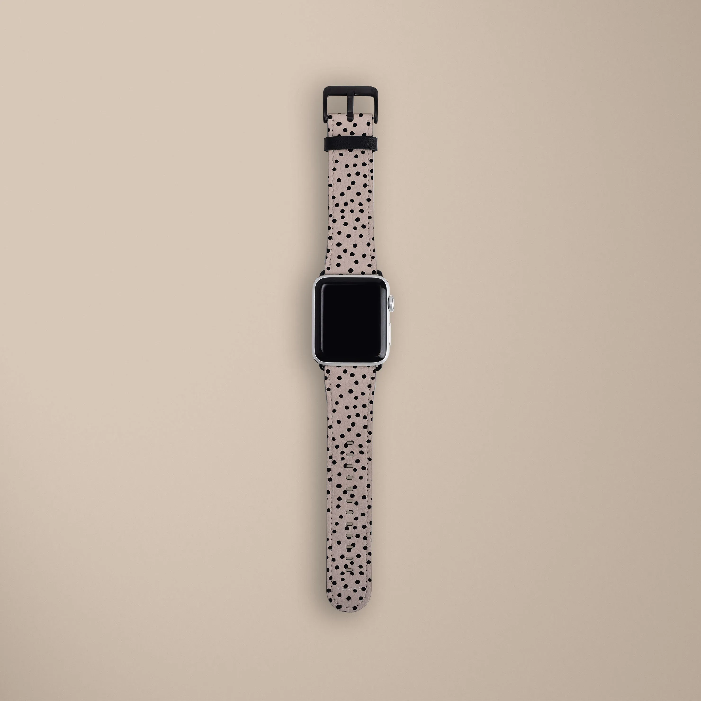 Affordable Luxury Rose Polka Dots Watch Strap  Stylish & Comfortable