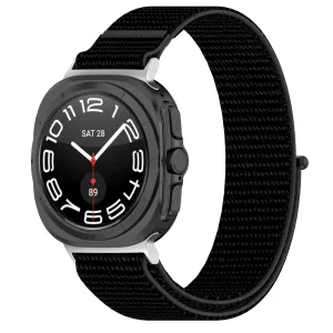 Affordable Luxury Samsung Galaxy Watch Ultra Nylon Strap (Black)  Almost Gone!