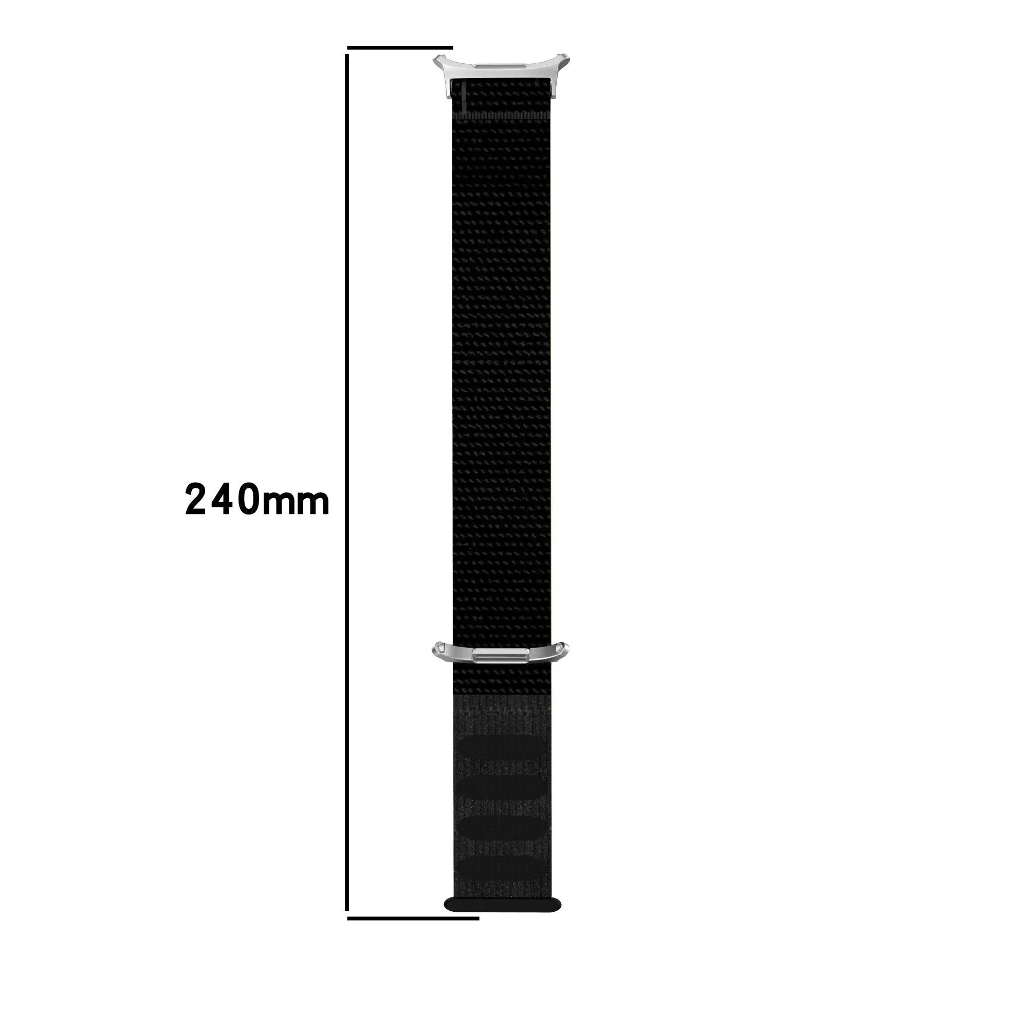 Affordable Luxury Samsung Galaxy Watch Ultra Nylon Strap (Black)  Almost Gone!