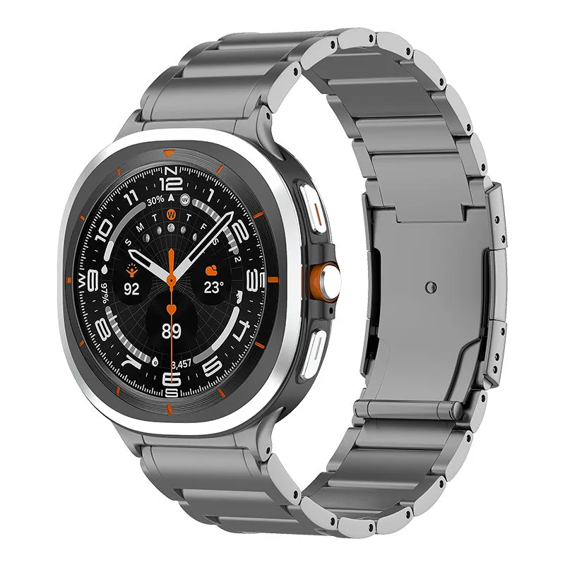 Affordable Luxury Samsung Galaxy Watch Ultra Titanium Strap (Graphite)  Going Fast!