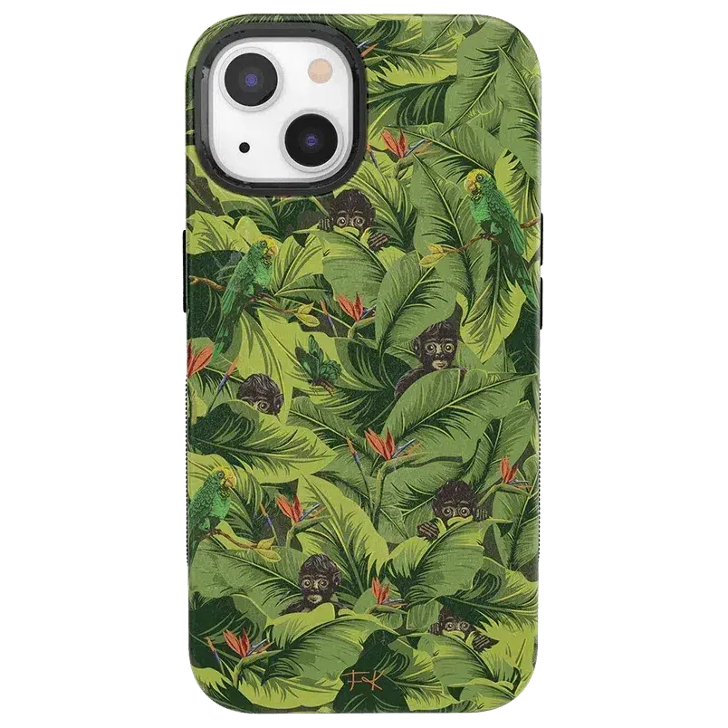 Affordable Luxury Sneaky Monkeys | Frida Kahlo Jungle Floral Case  Almost Gone!