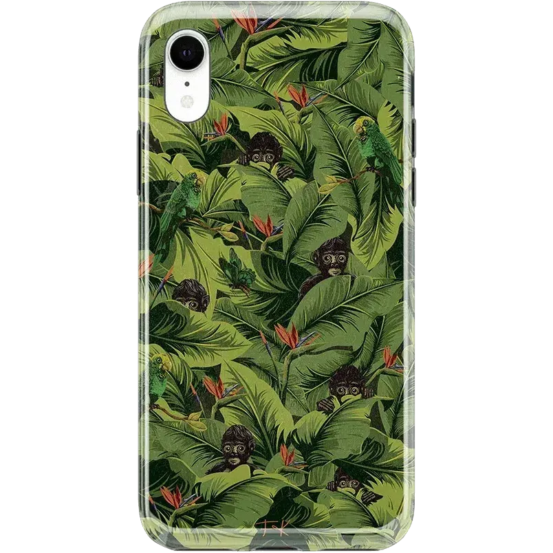 Affordable Luxury Sneaky Monkeys | Frida Kahlo Jungle Floral Case  Almost Gone!