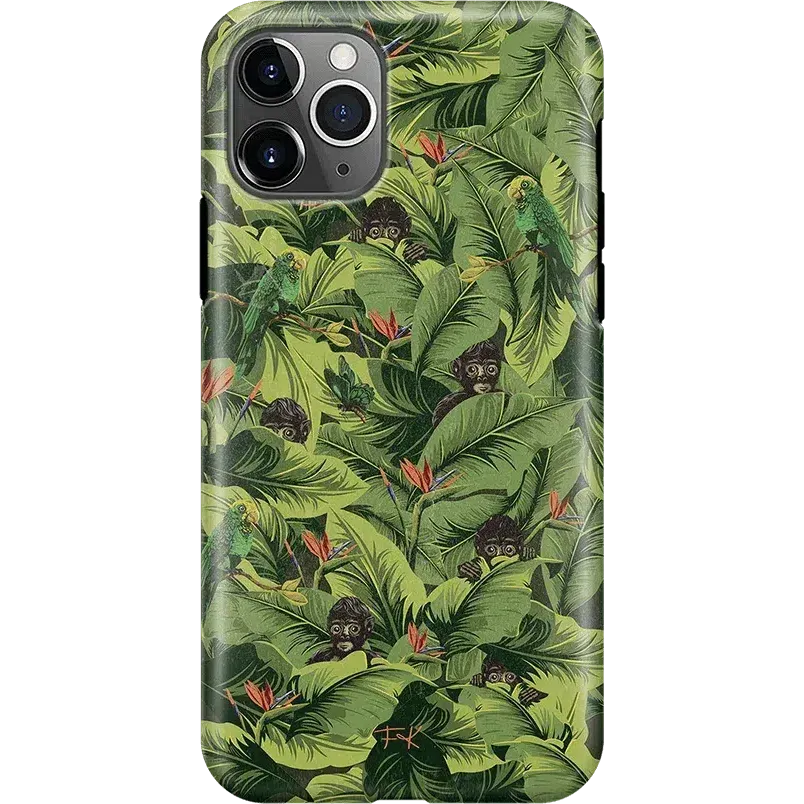 Affordable Luxury Sneaky Monkeys | Frida Kahlo Jungle Floral Case  Almost Gone!
