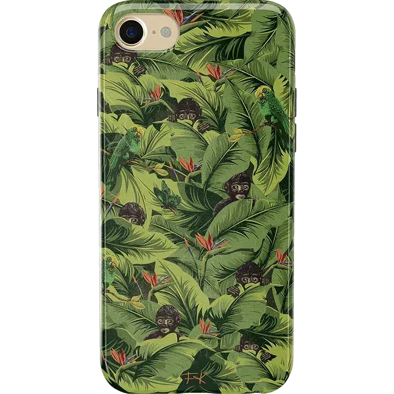 Affordable Luxury Sneaky Monkeys | Frida Kahlo Jungle Floral Case  Almost Gone!