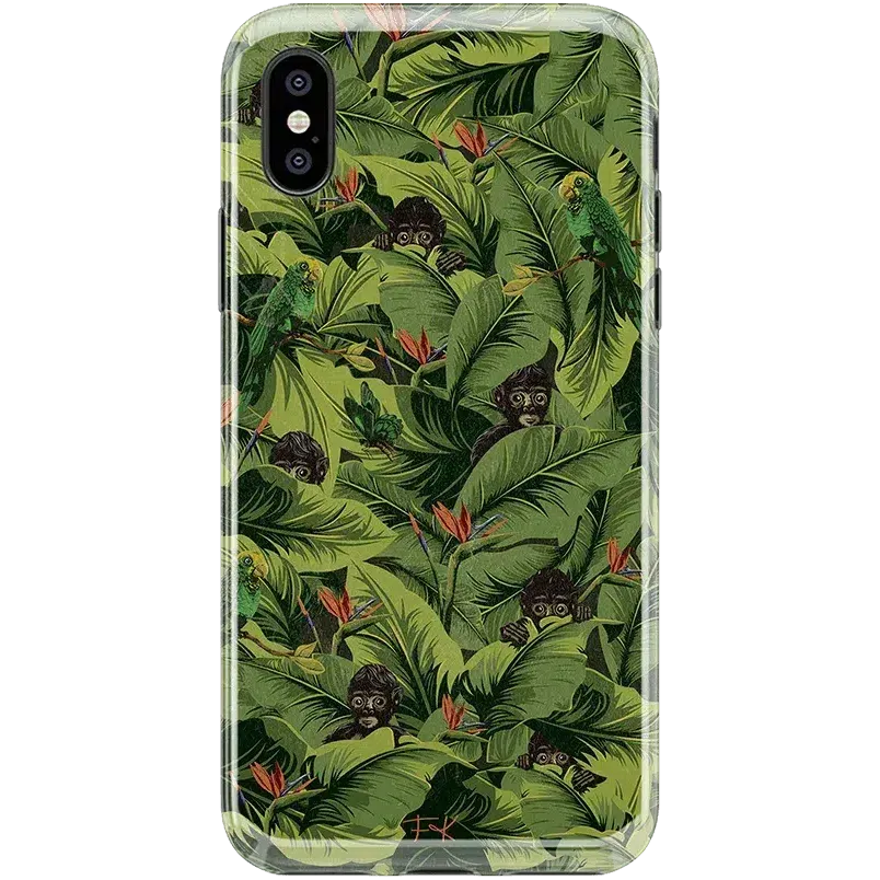 Affordable Luxury Sneaky Monkeys | Frida Kahlo Jungle Floral Case  Almost Gone!