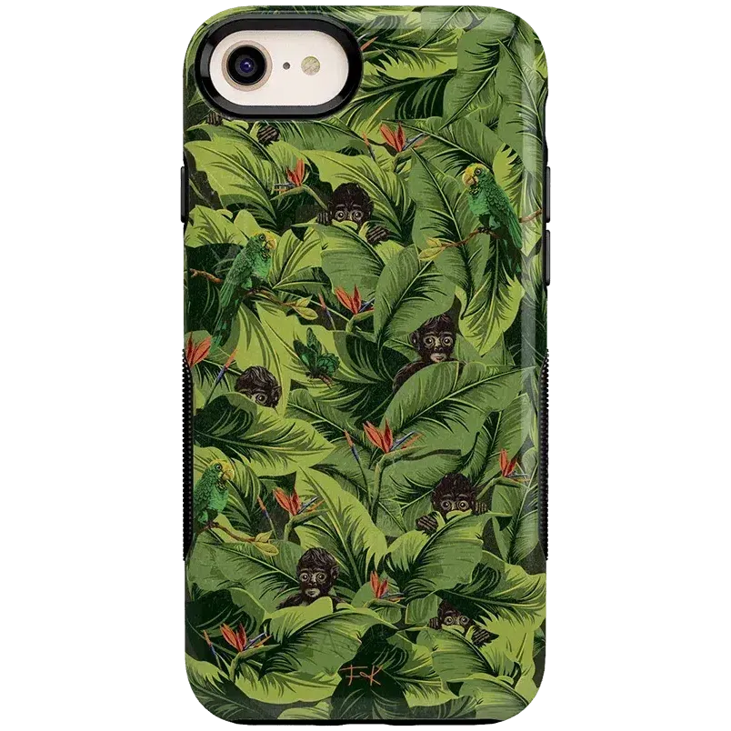 Affordable Luxury Sneaky Monkeys | Frida Kahlo Jungle Floral Case  Almost Gone!