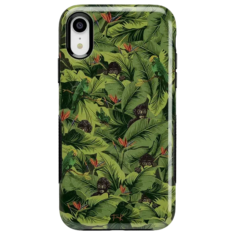 Affordable Luxury Sneaky Monkeys | Frida Kahlo Jungle Floral Case  Almost Gone!