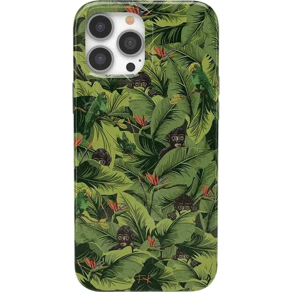 Affordable Luxury Sneaky Monkeys | Frida Kahlo Jungle Floral Case  Almost Gone!