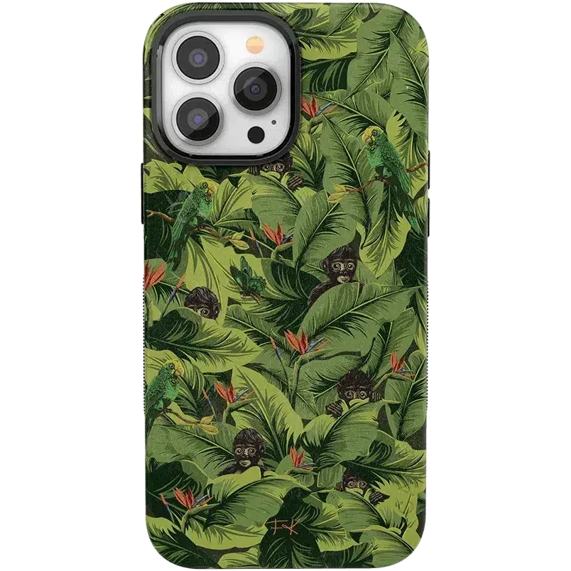 Affordable Luxury Sneaky Monkeys | Frida Kahlo Jungle Floral Case  Almost Gone!