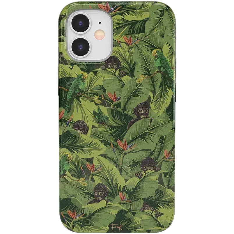 Affordable Luxury Sneaky Monkeys | Frida Kahlo Jungle Floral Case  Almost Gone!