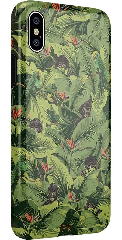 Affordable Luxury Sneaky Monkeys | Frida Kahlo Jungle Floral Case  Almost Gone!