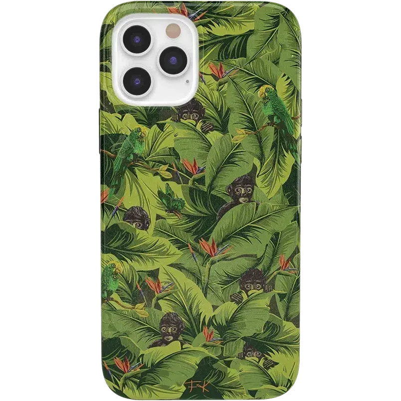 Affordable Luxury Sneaky Monkeys | Frida Kahlo Jungle Floral Case  Almost Gone!