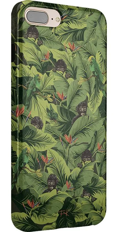 Affordable Luxury Sneaky Monkeys | Frida Kahlo Jungle Floral Case  Almost Gone!