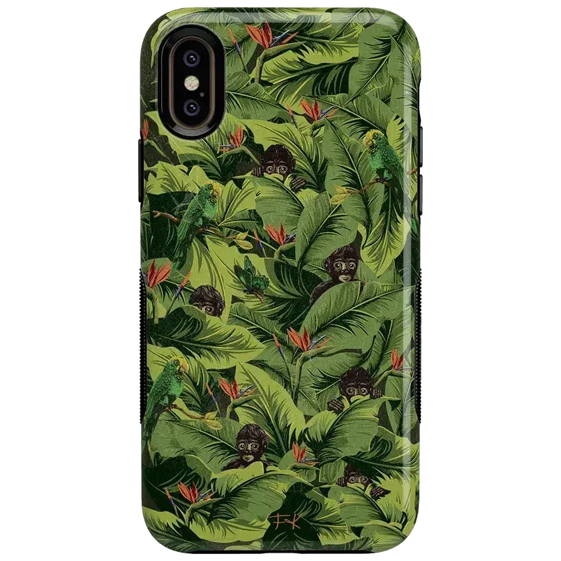 Affordable Luxury Sneaky Monkeys | Frida Kahlo Jungle Floral Case  Almost Gone!