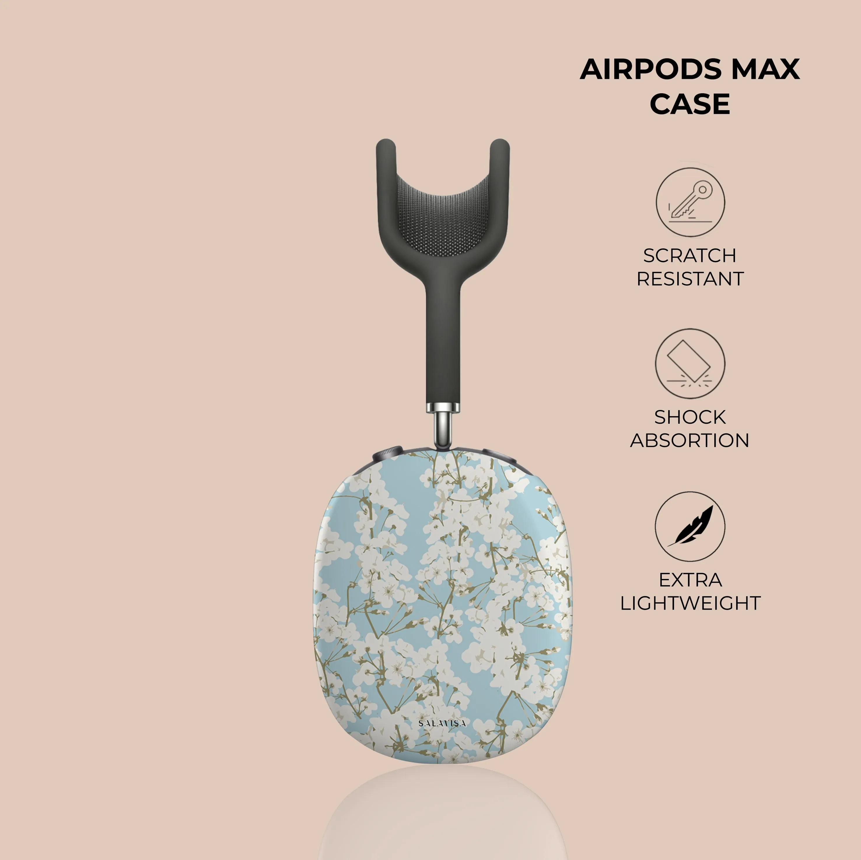 Affordable Luxury Spring Apple Flower AirPods Max Case  Going Fast!