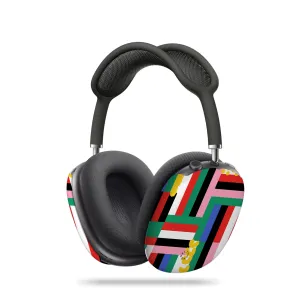 Affordable Luxury Stripe Fusion AirPods Max Case  Last Chance!