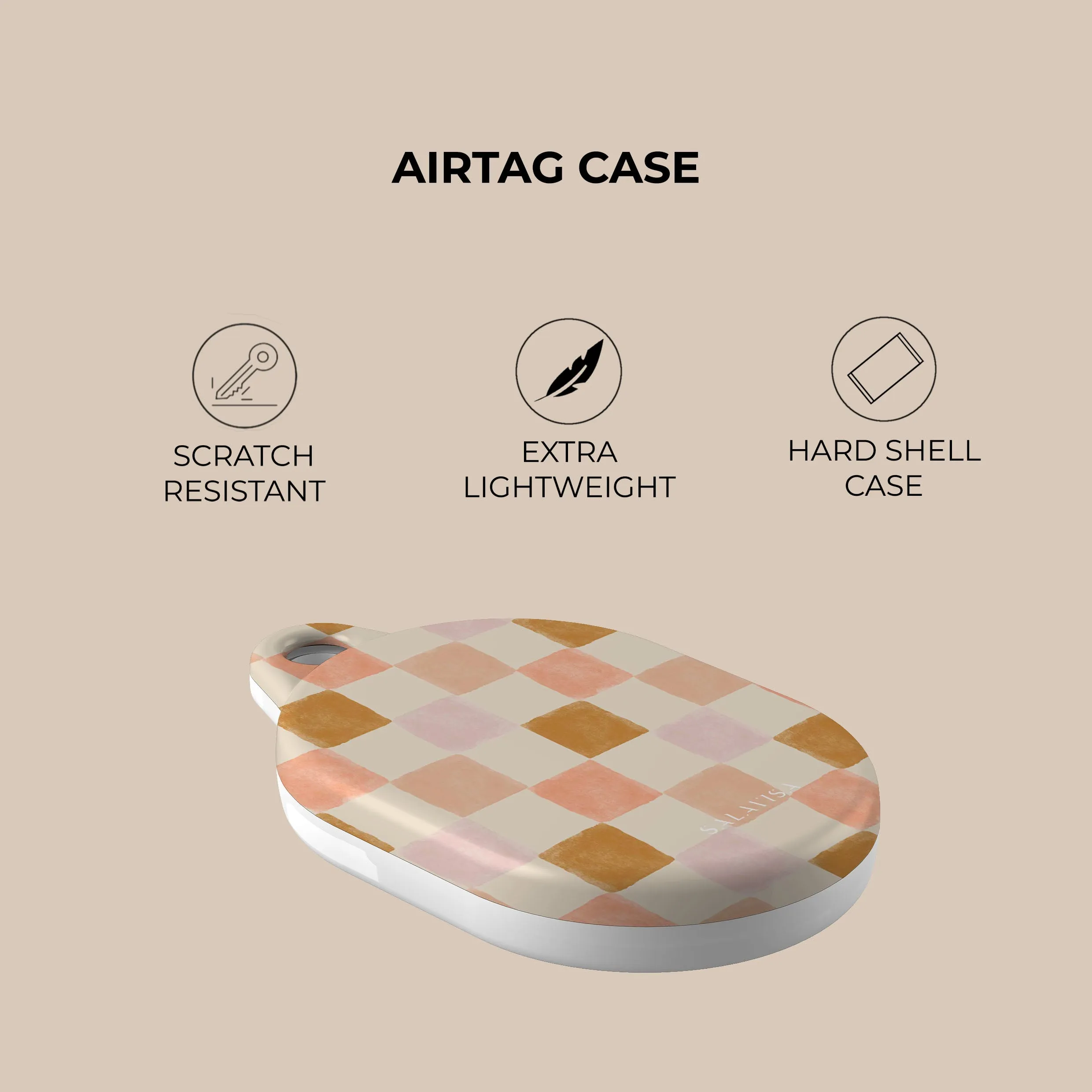 Affordable Luxury Summer Bliss AirTag Holder  Stylish & Comfortable
