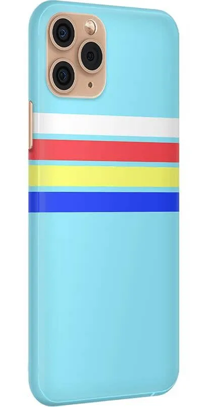 Affordable Luxury Totally Groovy | Teal Rainbow Stripes Color Block Case  Dont Miss Out!